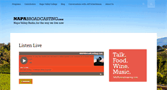 Desktop Screenshot of napabroadcasting.com